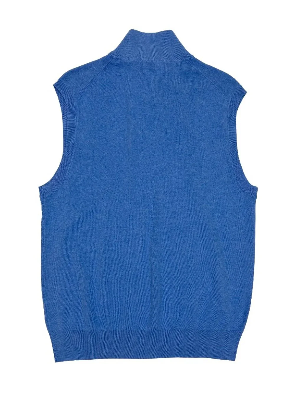 Polo Ralph Lauren NEW NWT Pima Cotton Zip Blue Sweater Vest Mens S